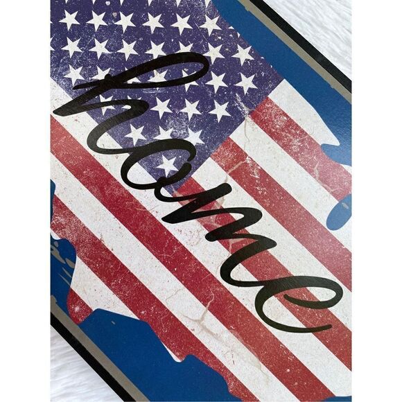 NWT Huntington Home 1 Reversible Design Horizontal Box Sign Plaque - Picture 12 of 12